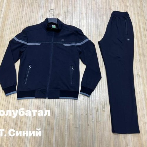 Костюм спорт Navas (L-3XL) NW1637 navy (деми) Navas NW1637 navy