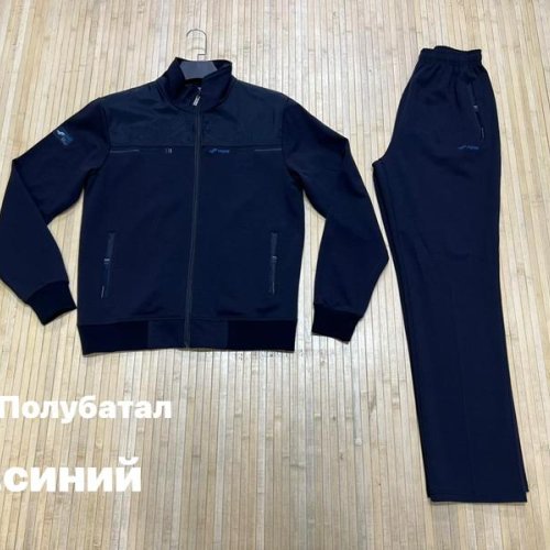 Костюм спорт Navas (L-3XL) NW1638 navy (деми) Navas NW1638 navy
