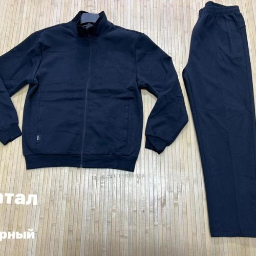 Костюм спорт Navas (4XL-8XL) NW1647 black (деми) Navas NW1647 black