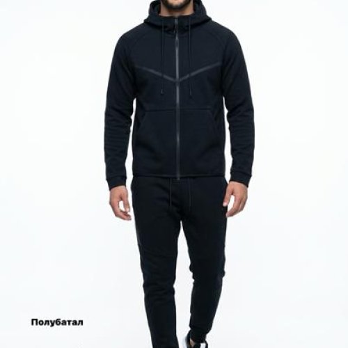 Костюм спорт Navas (L-4XL) NW1648 black (деми) Navas NW1648 black