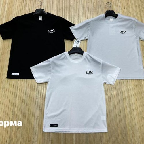Футболка Navas (L-3XL) NW1787 grey (лето) Navas NW1787 grey