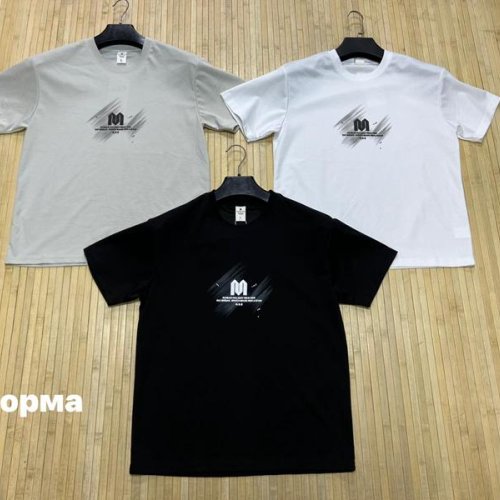 Футболка Navas (L-3XL) NW1802 grey (лето) Navas NW1802 grey