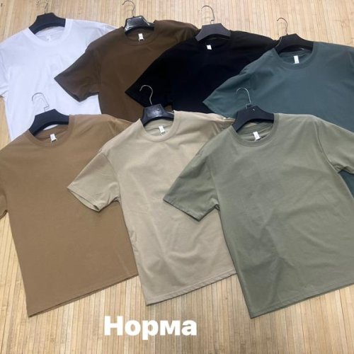 Футболка Navas (L-4XL) NW1889 brown (лето) Navas NW1889 brown