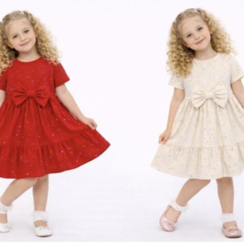 Платье Baby Boom (2-5) BB501 red (лето) Baby Boom BB501 red