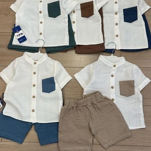 Костюм Baby Boom (1-4) BB532 blue (лето) Baby Boom BB532 blue