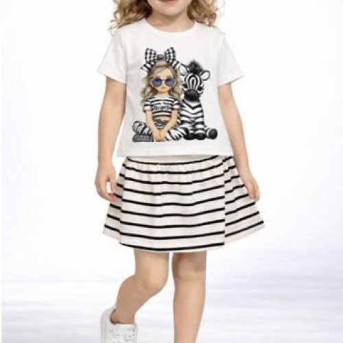 Костюм Baby Boom (2-5) BB566 white (лето) Baby Boom BB566 white
