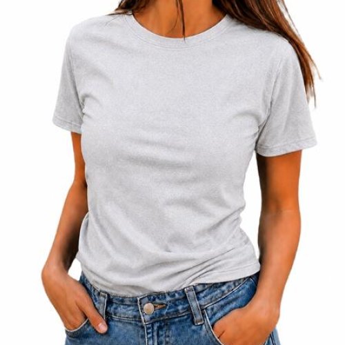 Футболка ALIA (46-54) AL236 grey (лето) ALIA AL236 grey