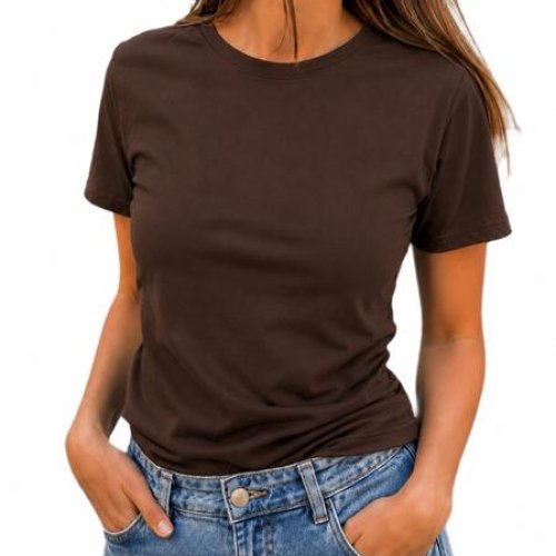 Футболка ALIA (46-54) AL239 brown (лето) ALIA AL239 brown