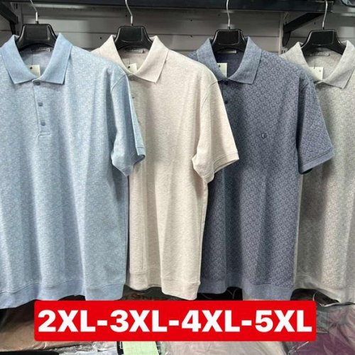 Футболка Vip Stendo (2XL-5XL) 3505 beige (лето) Vip Stendo 3505 beige