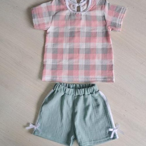 Костюм Proschenko (104-122) PR1055 pink (лето) Proschenko PR1055 pink