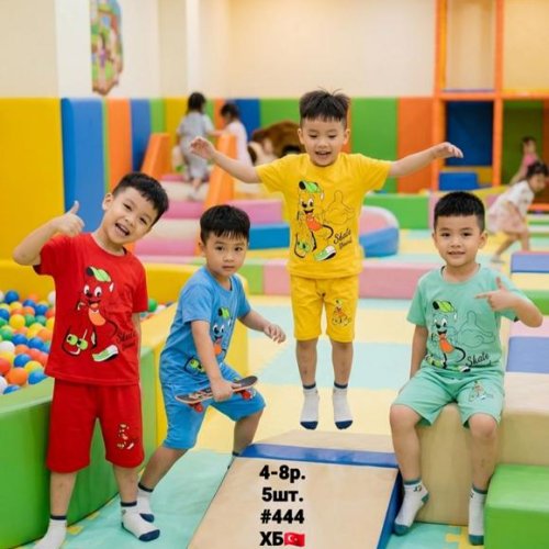 Костюм AMZ (4-8) 444 blue (лето) AMZ 444 blue
