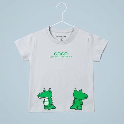 Футболка Dino (1-4) DN1055 l.grey (лето) Dino DN1055 l.grey