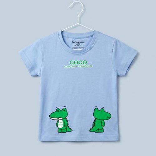 Футболка Dino (1-4) DN1056 l.blue (лето) Dino DN1056 l.blue