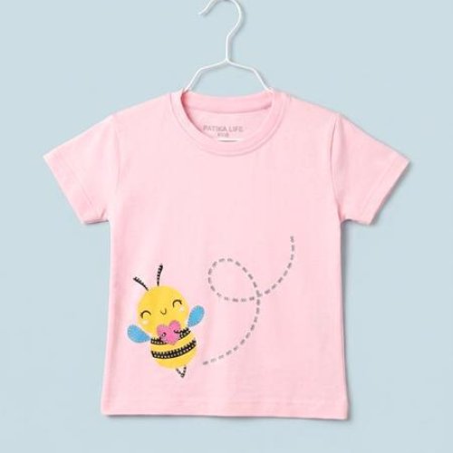 Футболка Dino (1-4) DN1060 l.pink (лето) Dino DN1060 l.pink