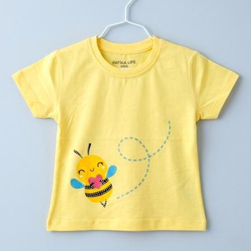 Футболка Dino (1-4) DN1061 yellow (лето) Dino DN1061 yellow
