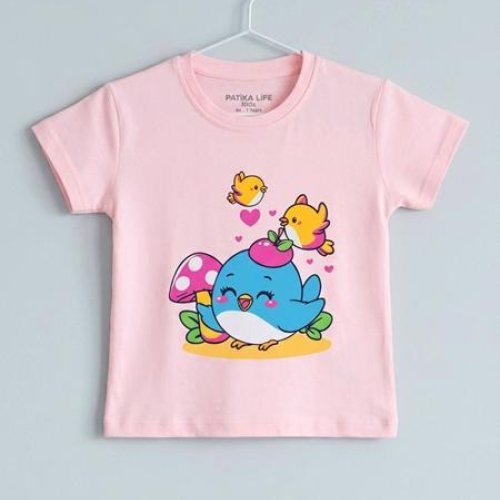 Футболка Dino (1-4) DN1062 l.pink (лето) Dino DN1062 l.pink