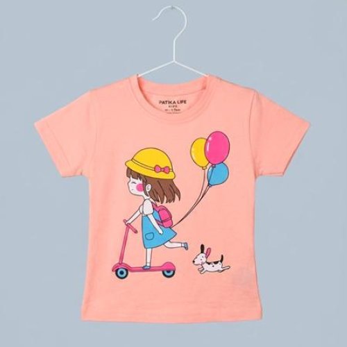 Футболка Dino (1-4) DN1068 peach (лето) Dino DN1068 peach