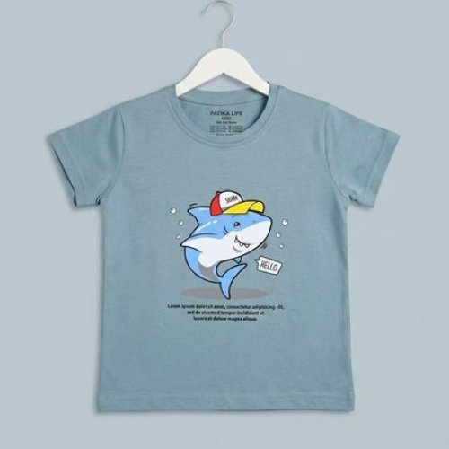Футболка Dino (4-8) DN1088 grey (лето) Dino DN1088 grey