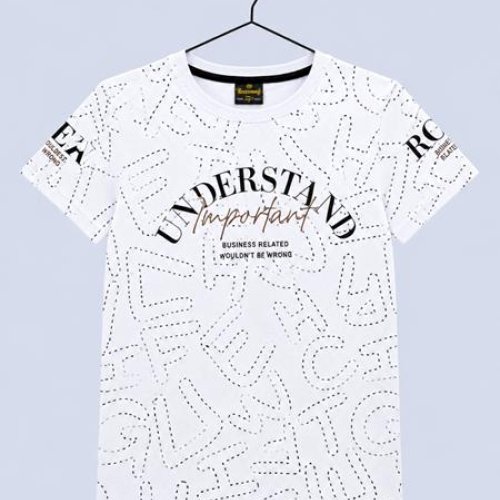 Футболка Dino (9-12) DN1174 white (лето) Dino DN1174 white