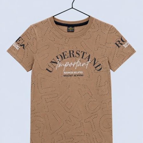 Футболка Dino (9-12) DN1175 brown (лето) Dino DN1175 brown