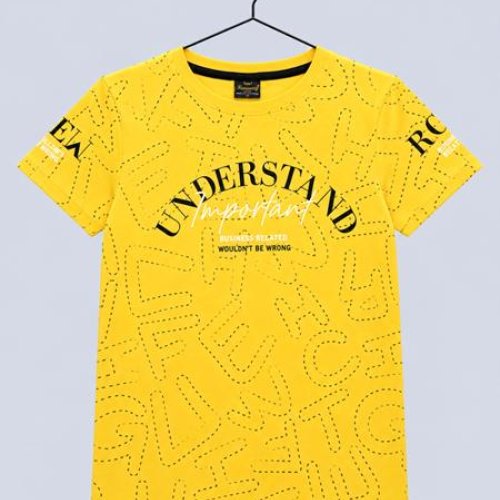 Футболка Dino (9-12) DN1176 yellow (лето) Dino DN1176 yellow