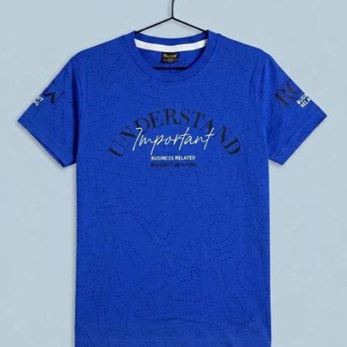 Футболка Dino (9-12) DN1177 blue (лето) Dino DN1177 blue