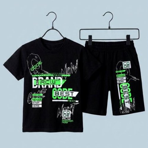 Костюм Dino (5-8) DN1122 black (лето) Dino DN1122 black