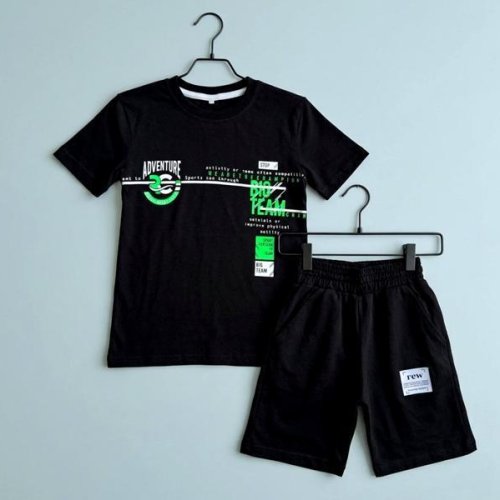 Костюм Dino (5-8) DN1140 black (лето) Dino DN1140 black