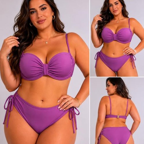 Купальник Bellissimo (46-54) BL24 purple (лето) Bellissimo BL24 purple