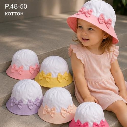 Панама Street Cap (48-50) 123-145-1 mix (лето) Street Cap 123-145-1 mix