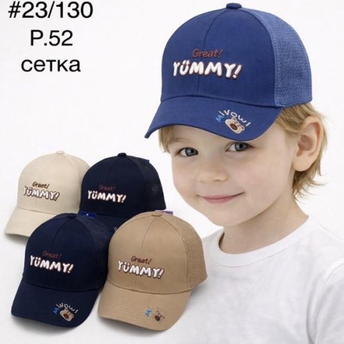 Кепка Street Cap (52) 23-130 mix (лето) Street Cap 23-130 mix