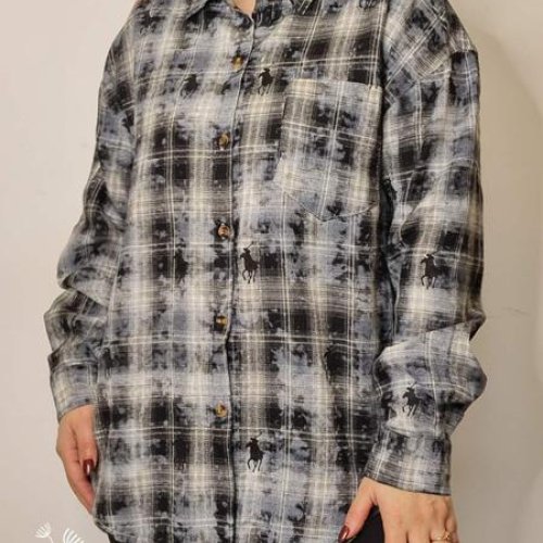 Рубашка Kosta (44-48) 2602 black (деми) Kosta 2602 black