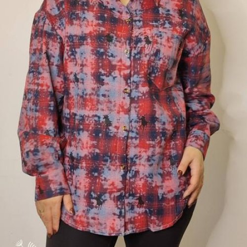 Рубашка Kosta (44-48) 2602 red (деми) Kosta 2602 red