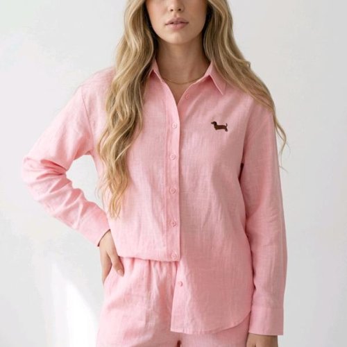 Рубашка Kosta (M-XL) 3566 pink (деми) Kosta 3566 pink