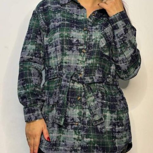 Рубашка Kosta (44-48) 6181 green (деми) Kosta 6181 green