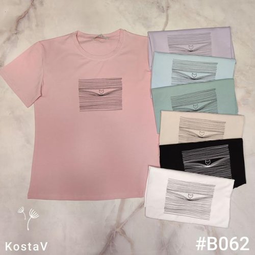 Футболка Kosta (46-48) B062 mix (лето) Kosta B062 mix