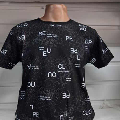 Футболка Panda (S-2XL) 1959 black (лето) Panda 1959 black