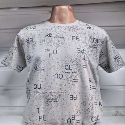 Футболка Panda (S-2XL) 1960 grey (лето) Panda 1960 grey