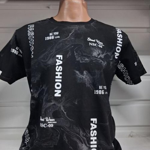 Футболка Panda (S-2XL) 1964 black (лето) Panda 1964 black