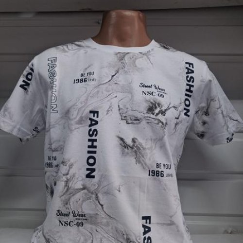 Футболка Panda (S-2XL) 1965 white (лето) Panda 1965 white