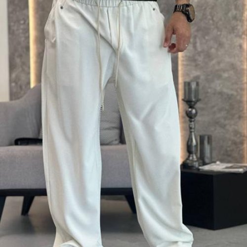 Штаны спорт Balami (31-38) BL115 white (деми) Balami BL115 white