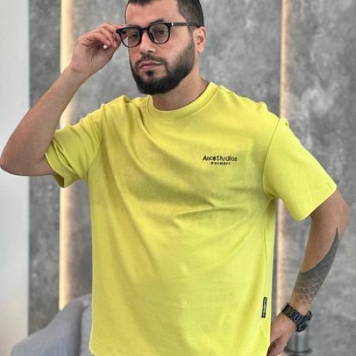Футболка Balami (M-2XL) BL122 yellow (лето) Balami BL122 yellow