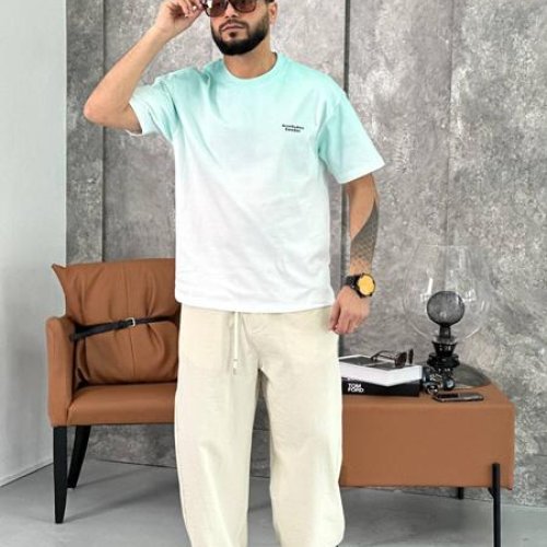 Футболка Balami (L-3XL) BL139 mint (лето) Balami BL139 mint