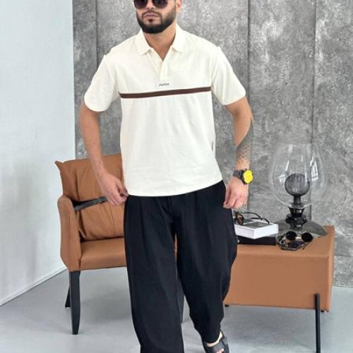 Футболка Balami (L-3XL) BL142 white (лето) Balami BL142 white