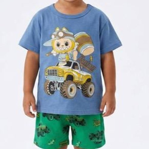 Костюм Malibu2 (90-110) 5675-4 l.blue (лето) Malibu2 5675-4 l.blue