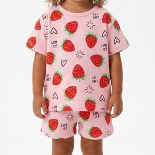 Костюм Malibu2 (90-110) 5675-6 pink (лето) Malibu2 5675-6 pink