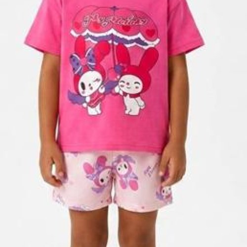 Костюм Malibu2 (3-7) 5676-17 pink (лето) Malibu2 5676-17 pink