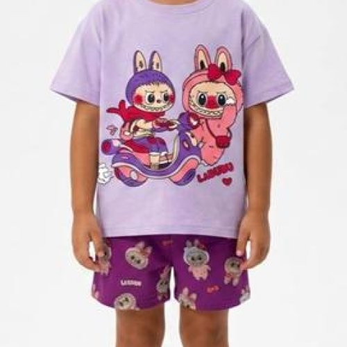 Костюм Malibu2 (3-7) 5676-19 lilac (лето) Malibu2 5676-19 lilac