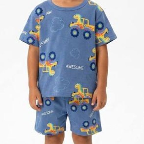 Костюм Malibu2 (3-7) 5676-1 l.blue (лето) Malibu2 5676-1 l.blue