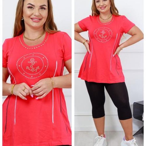 Костюм Vehuiah (2XL-4XL) 137331 coral (лето) Vehuiah 137331 coral